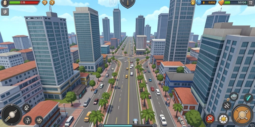 Gambaran menarik dari mode multiplayer yang seru.