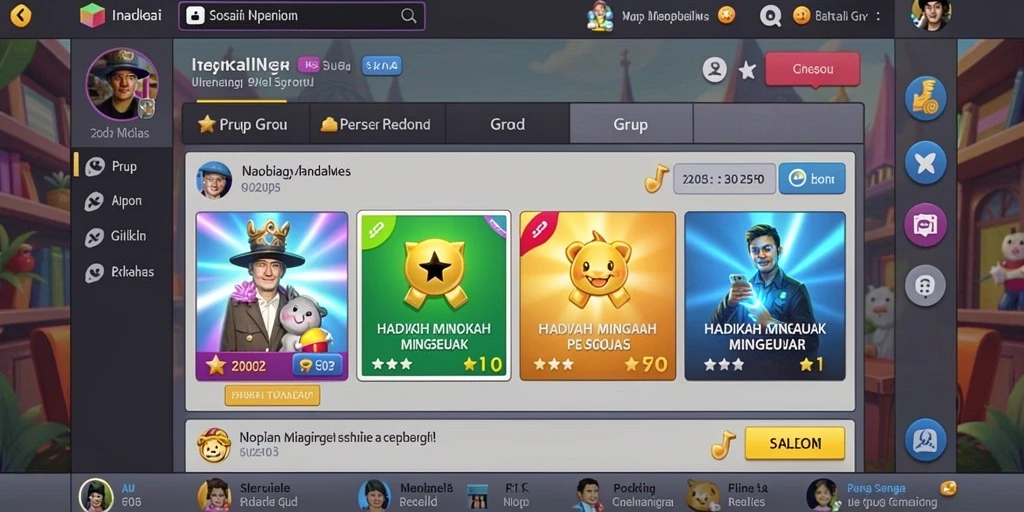 Fitur live casino dengan dealer profesional.