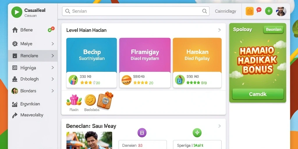Grafik menarik yang memanjakan mata.