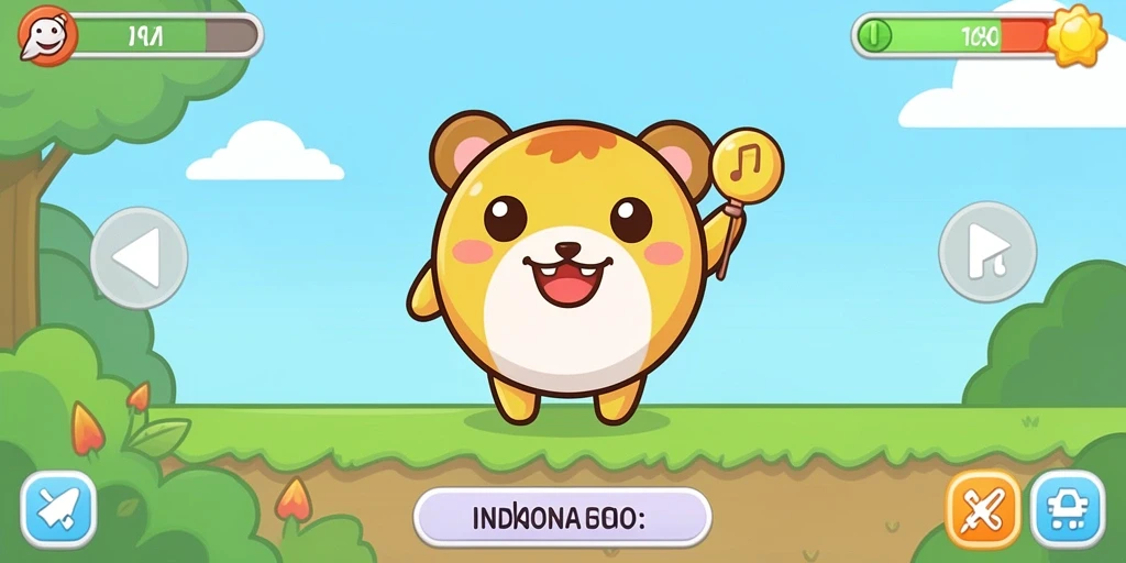 Efek suara yang menambah suasana bermain.